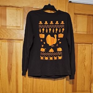 Thanksgiving Long Sleeve Shirt *brown*